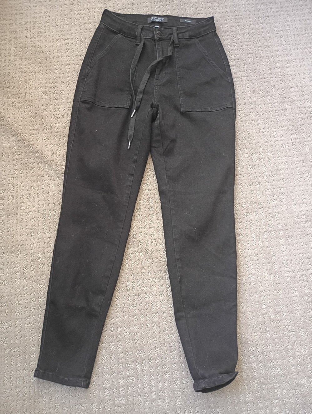 Judy Blue Black Drawstring Utility Pants
